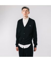 LACOSTE Mens/ウォッシャブルウールVネックニットカーディガン/505172849