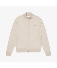 LACOSTE Mens/ウォッシャブルウールジップアップニットセーター/505172851