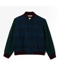 LACOSTE Mens/チェック切り替えバーシティジャケット/505172866