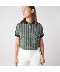 LACOSTE/クロップドモノグラムポロシャツ/505172912