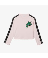 LACOSTE/シーズナルグラフィッククロップド長袖Tシャツ/505173134