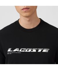 LACOSTE Mens/エコ鹿の子地グラフィックネームロゴTシャツ/505173166