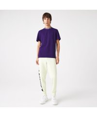 LACOSTE Mens/エコ鹿の子地ジャカードネックTシャツ/505173167