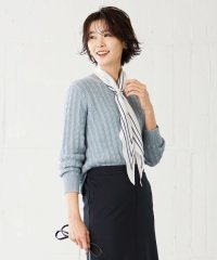 J.PRESS LADIES（LARGE SIZE）/【洗える】 ギザマーセライズコットン ニット/505174737