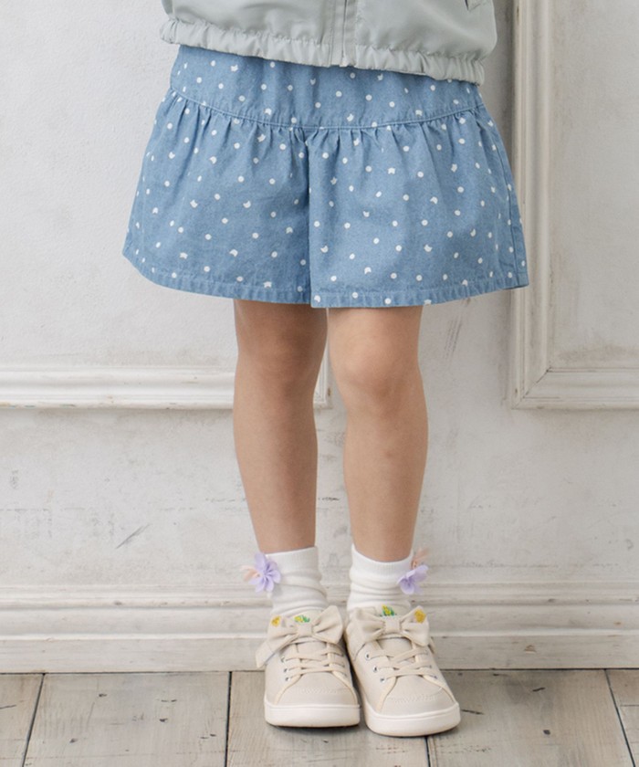 セール 50%OFF】総柄フリル キュロット(140－150cm)(505174758