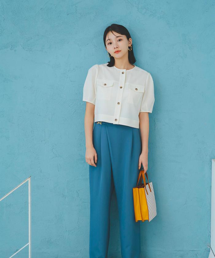 ナチュラルビューティーベーシック　ジャケットとパンツ 上品ベーシックなジャケットがお手頃価格で買えるNATURAL BEAUTY