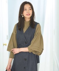 RUIRUE BOUTIQUE/ルイルエブティック RUIRUE BOUTIQUE マルチwaySTYLE タックブラウス＆プリーツヘムワンピース/505168029