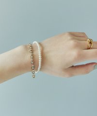 niana/ニアナ niana フラワーモチーフパール2連ブレスレット/505174788