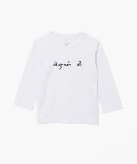 agnes b. BABY/S137 L TS ベビー ロゴTシャツ/505157221