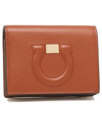 FERRAGAMO/フェラガモ 二つ折り財布 ガンチョシティ ミニ財布 オレンジ レディース FERRAGAMO 22D514 0758852/505175921