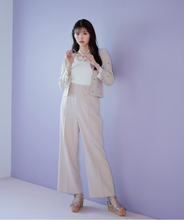 セール 30%OFF】ハイウエストストレートパンツ(505177738
