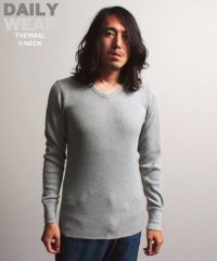 AVIREX/《DAILY/デイリー》THERMAL L/S V－NECK T－SHIRT/サーマル 長袖 ブイネック Tシャツ /505177806