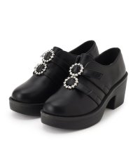 csT&P/シーエス ティーアンドピー csT&P 軽量厚底ソール ダブルストーンモチーフローファー/505178653