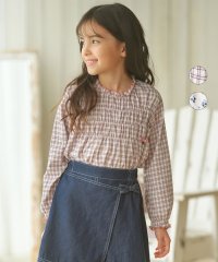 KUMIKYOKU KIDS/【110－140cm】シャーリングブラウス Tシャツ/505178923