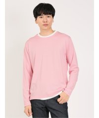 m.f.editorial/レーヨンナイロン フェイクレイヤード クルーネック 長袖 メンズ Tシャツ カットソー カジュアル インナー ビジネス ギフト プレゼント/505179171