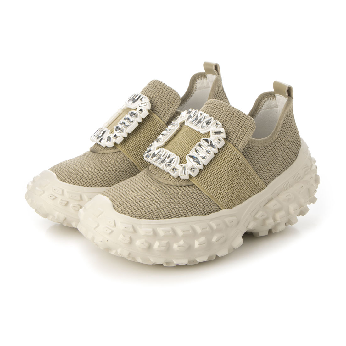 クーポン】【セール59%OFF】軽量ボリュームソールビジュー