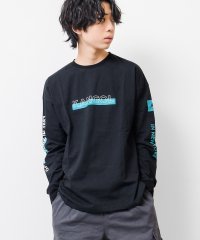 RAT EFFECT/KANGOL別注袖ネオンプリントロングTシャツ/505179441