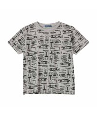 MAC HOUSE(kid's)/T－GRAPHICS ティーグラフィックス レーシングカー総柄半袖Tシャツ MAB23101/505174239