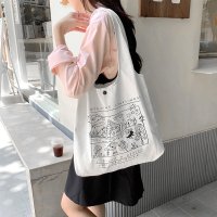 miniministore/ロゴキャンバス トートバッグ レディース/505179993