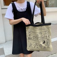 miniministore/ロゴキャンバス トートバッグ レディース/505179993