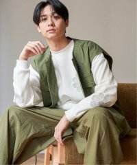 VENCE　EXCHANGE/フラワー刺繍ロングスリーブTシャツ/505086366