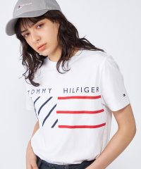 TOMMY HILFIGER/チェストストライプTシャツ/505173655