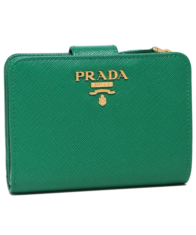 プラダ(PRADA) サフィアーノ(SAFFIANO) レディース二つ折り財布 | 通販 