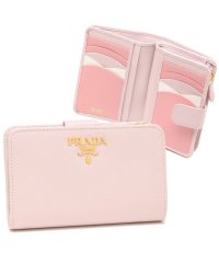 PRADA/プラダ 二つ折り財布 サフィアーノ マルチカラー ピンク レディース PRADA 1ML225 ZLP F0VNM/505180935
