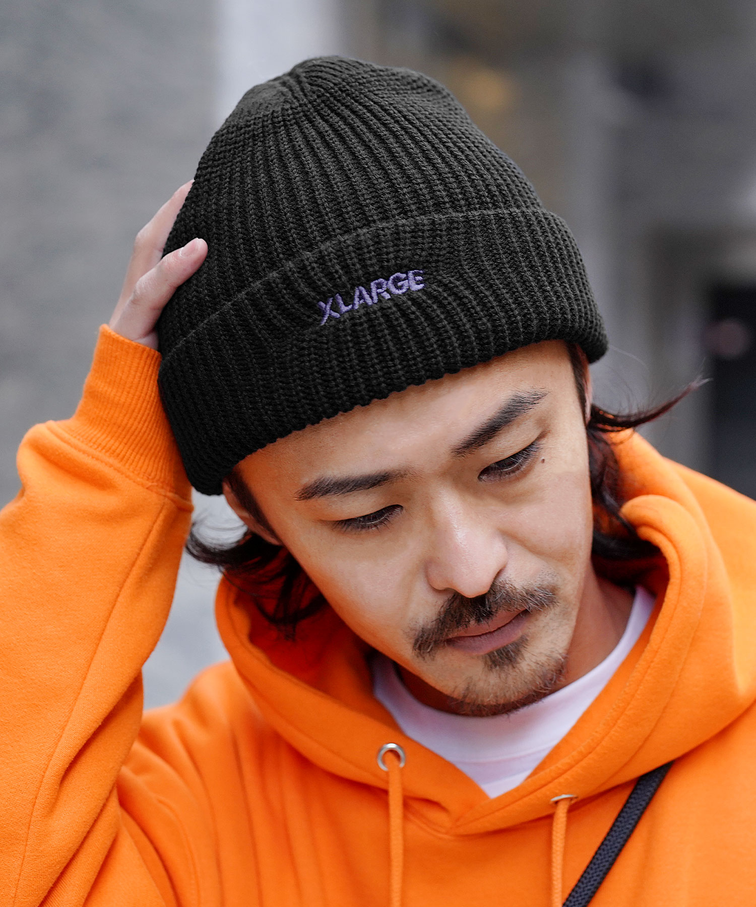 XLARGE(エクストララージ) LOGO BASIC BEANIE / ニット帽 ニット