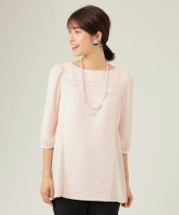 TO BE CHIC/シフォンドッキングニット チュニック/505118523