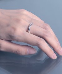 MAISON mou/【YArKA/ヤーカ】】[kasane series] twist fit ring [ptsp] /重ねリング silver925 /505137798