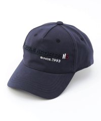 NICOLE CLUB FOR MEN/【NICOLE SPORTS】厚盛立体刺繍ロゴCAP/505162136