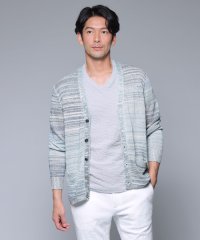 EPOCA UOMO/【PRIMA COLLECTION】シルクグラデーションカーディガン/505175088