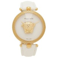 VERSACE/ヴェルサーチ 時計 レディース パラッツォエンパイア 34mm クォーツ ホワイト ホワイト VERSACE VECQ00218 レザー/505185758