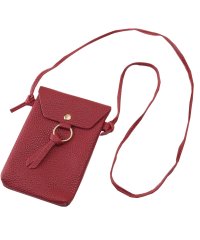 KAZZU SELECT/カッズセレクト KAZZU SELECT ショルダーバッグ レディース スマホショルダー スマホポーチ 斜め掛け シボ 縦型 肩掛け 斜めがけ/505185775