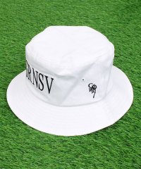 TopIsm/ハット ゴルフウェア 帽子 メンズ GIORNO SEVEN ジョルノセブン ゴルフ バケットハット ロゴ刺繍 キャップ ホワイト ブラック/505185781