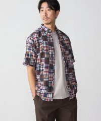 SHIPS MEN/SHIPS: パッチワーク マドラスチェック ボタンダウンシャツ S/S/505185882