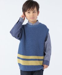 SHIPS KIDS/【SHIPS KIDS別注】ARCH&LINE:110～145cm / ギマ コットン ベスト/505185893