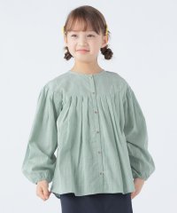 SHIPS KIDS/SHIPS KIDS:100～130cm / シャドー チェック タック ブラウス/505186383