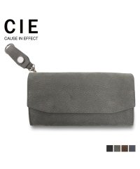 CIE/CIE シー 財布 長財布 フォウク ロング ウォレット メンズ レディース 本革 L字ファスナー FOLK LONG WALLET ブラック グレー ブラウン/505186141