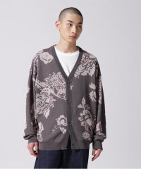 BEAVER/B omnivore/ビーオムニボー　14GG JACQUARD KNIT CARDIGAN ジャガードカーディガン/505186989