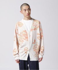 BEAVER/B omnivore/ビーオムニボー　14GG JACQUARD KNIT CARDIGAN ジャガードカーディガン/505186989