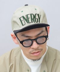 Besiquenti/カレッジロゴ 刺繍 バイカラー ショートバイザー アンパイアキャップ ボールキャップ 帽子 メンズ カジュアル シンプル/505187613