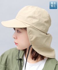 Besiquenti/ベーシックエンチ Basiquenti 撥水ナイロン サンシェード付き タレ付き アウトドアキャップ 日焼け対策 レジャー 旅行/505187614