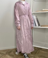 shopnikoniko/ショップニコニコ ShopNikoNiko オープンカラー シャツワンピース 【即納】 ワンピース シャツ シャツワンピ ブラウス 長袖 マキシ丈 ロング カー/505187615