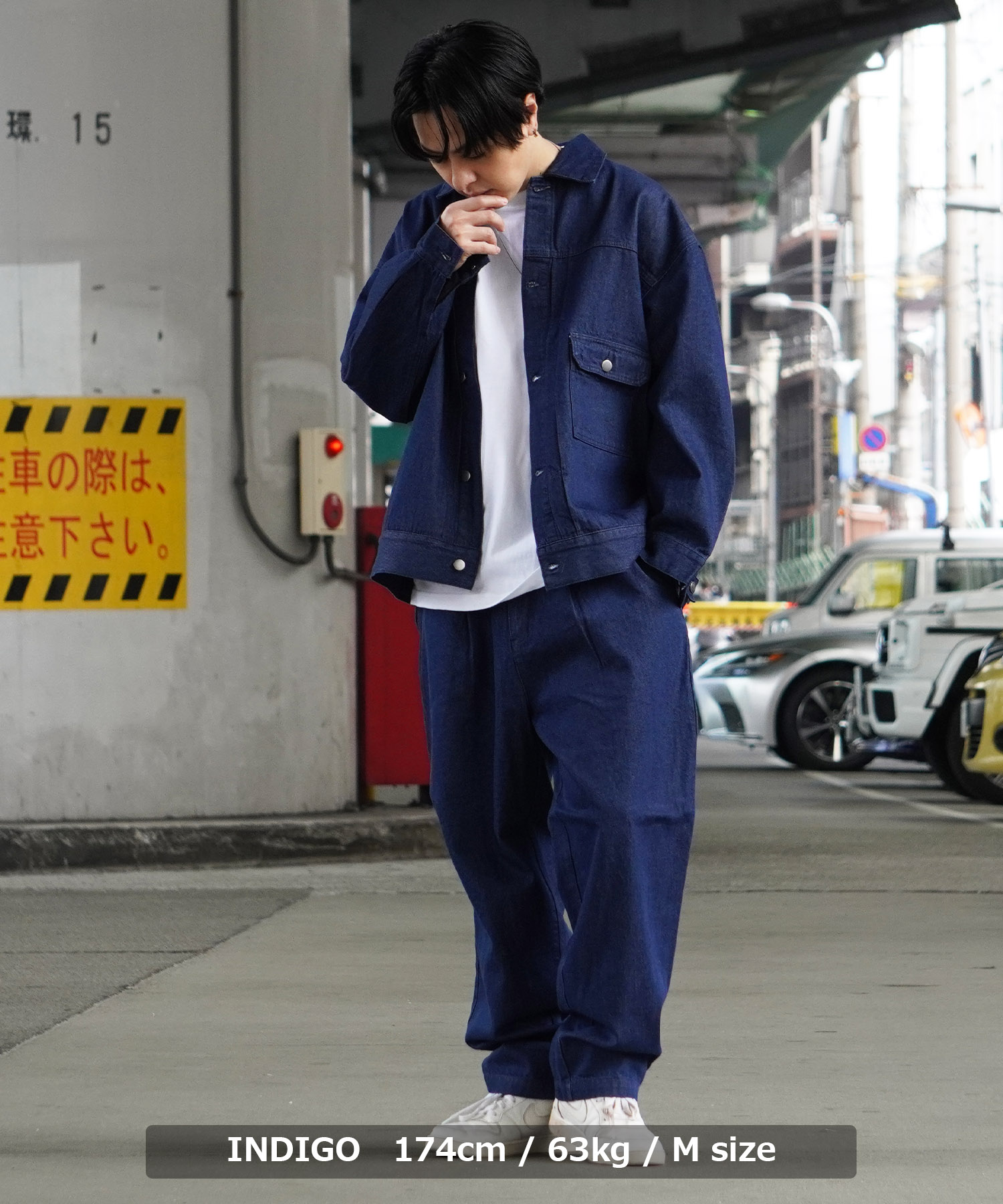 ワンフォークロージング 1111clothing デニム セットアップ ワンフォークロージング 1111clothing デニム セットアップ