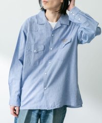 URBAN RESEARCH Sonny Label/『別注』ELY×Sonny Label　開襟シャンブレーシャツ/505188545