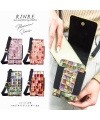 RINRE/RINRE リンレ スマホショルダー フローレンス スマホポーチ ミニショルダー ステンドグラス 大容量/505154446