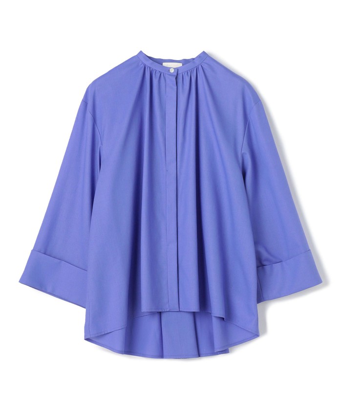 セール 30%OFF】クリスタルコットン ワイドスリーブブラウス セール 30%OFF】クリスタルコットン ワイドスリーブブラウス