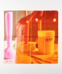 TOMORROWLAND GOODS/Temps des reves  orange pink プリントスカーフ/505184334